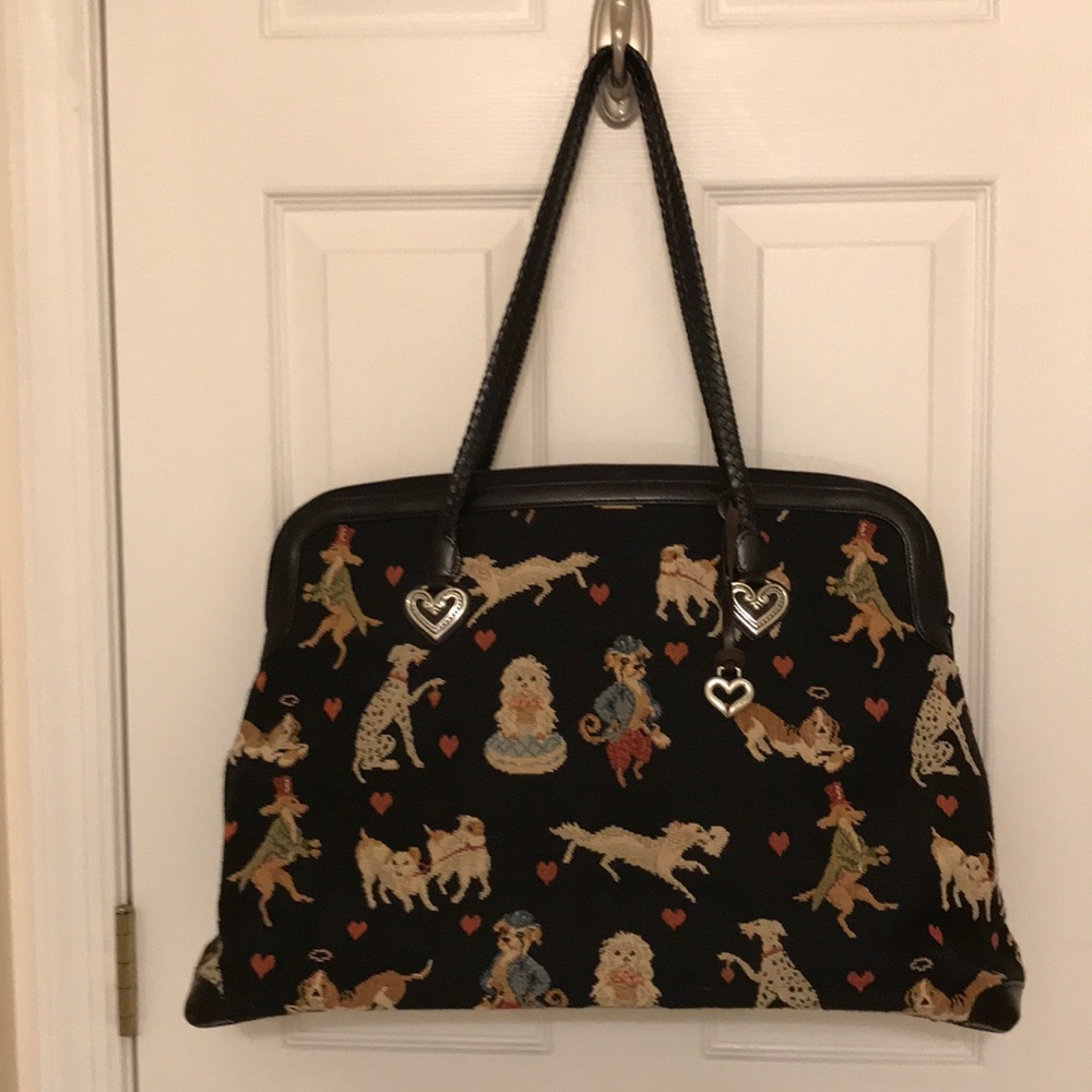 Brighton Tapestry Dog Bag